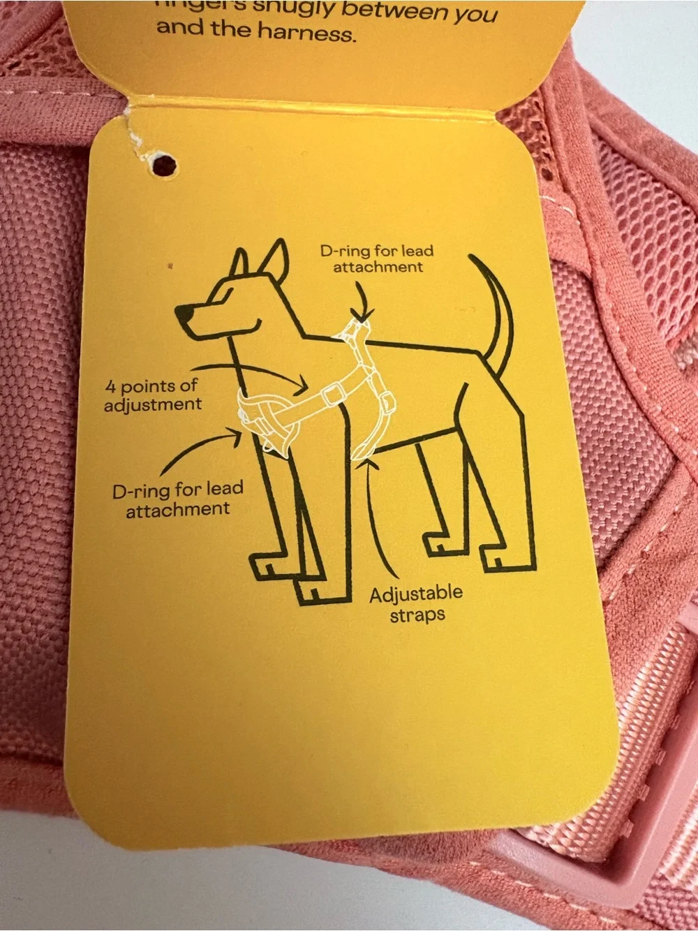 EveryYay Full Dog Harness, Pink, X-Large/XX-Large